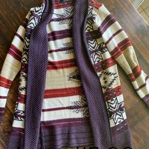 Aztec cardigan